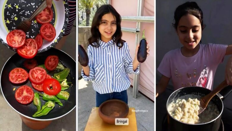 10-year-old shines a light on life in Gaza through cooking videos