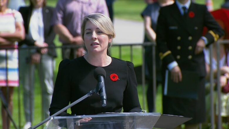 Canada is ‘forever in your debt’: Melanie Joly remembers contributions of soldiers | D-Day ceremony
