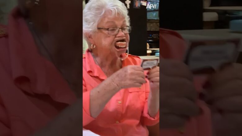 Granny got too excited 😂 #shorts #games #fail #funny #afv