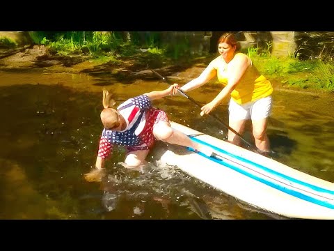 🔴 “Just Try Paddleboarding” They Said 😅 | Funniest Pranks and Fails | AFV Live