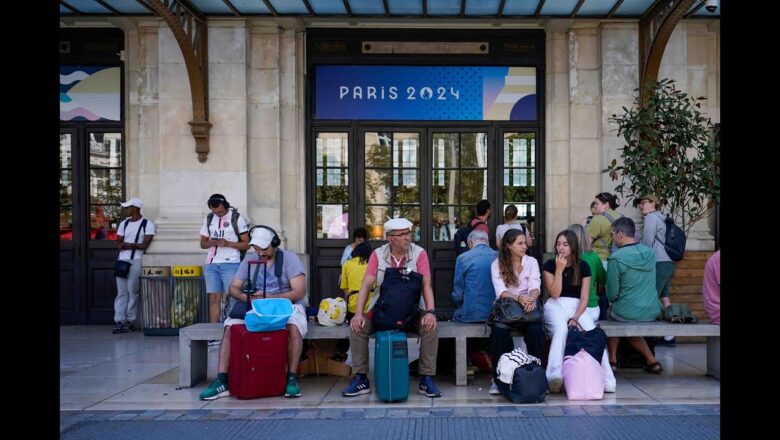 Arson attack delays France’s train service ahead of Olympics