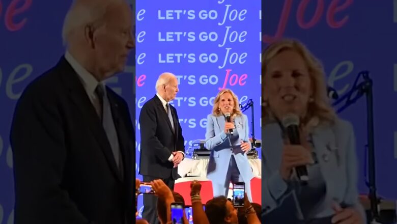 Biden’s debate performance impresses Jill Biden despite criticism #Shorts