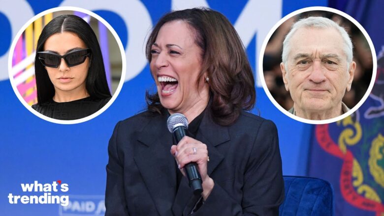 Celebrities Follow Joe Biden in ENDORSING Kamala Harris