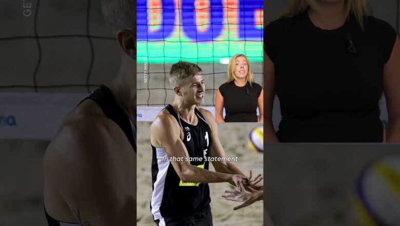 Dutch beach volleyball player Steven van de Velde has rape conviction #Shorts