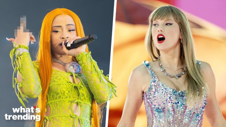 Ice Spice CLAPS BACK at Taylor Swift Haters At Rolling Loud