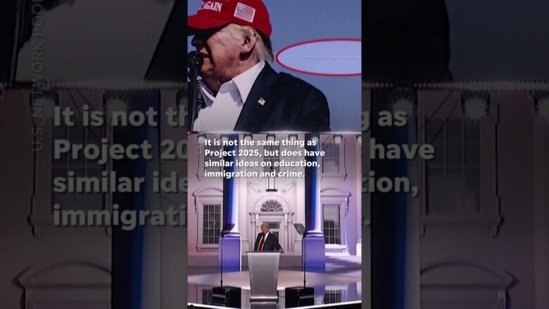 Proposals made in ‘Agenda47,’ Donald Trump’s official platform #Shorts