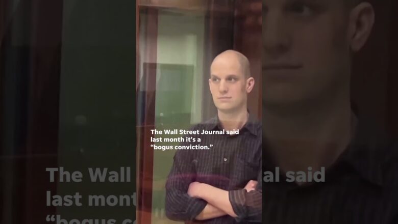 Wall Street Journal reporter Evan Gershkovich sentenced in Russia #Shorts