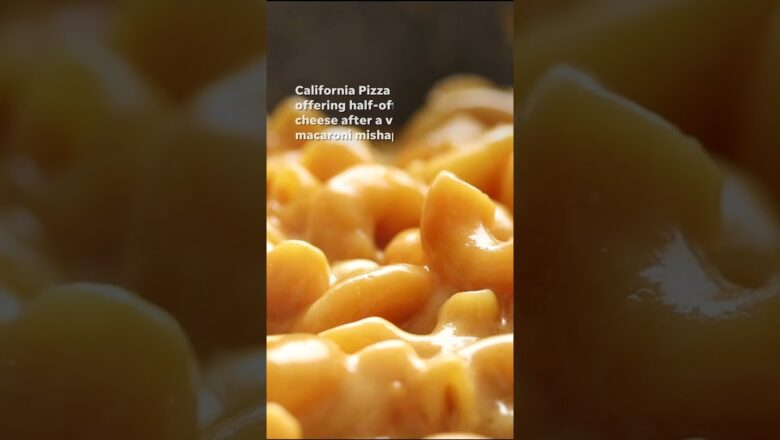 Watch California Pizza Kitchen respond to viral mac and cheese mishap #Shorts