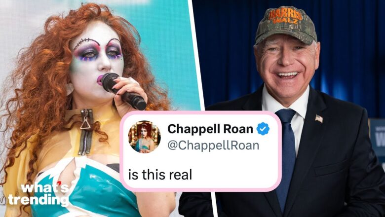 Chappell Roan RESPONDS to VIRAL Kamala Harris And Tim Walz Camo Hat