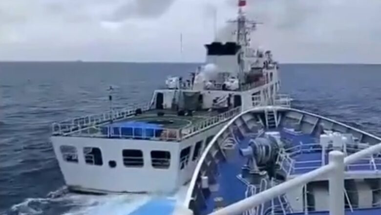 China, the Philippines exchange accusations of ramming into coast guard ship