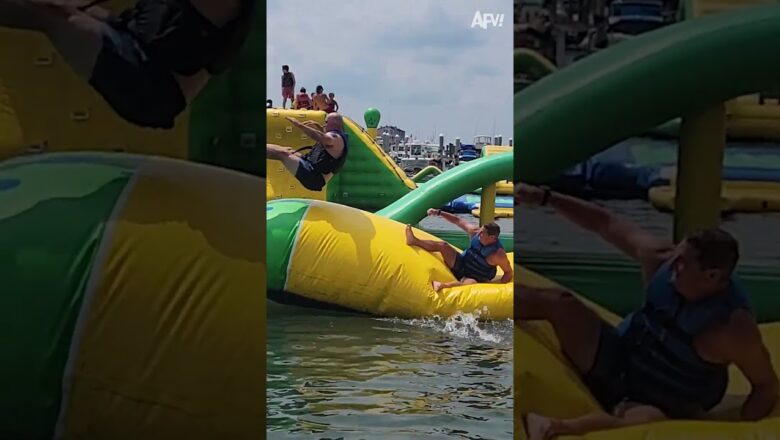 Fails in sync 🌊☀️🕶 #short #inflatable #summer #funny