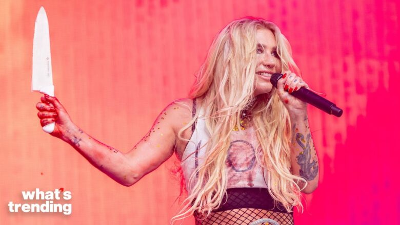 Kesha Reveals REAL KNIFE Mix-Up During Lollapalooza Performance