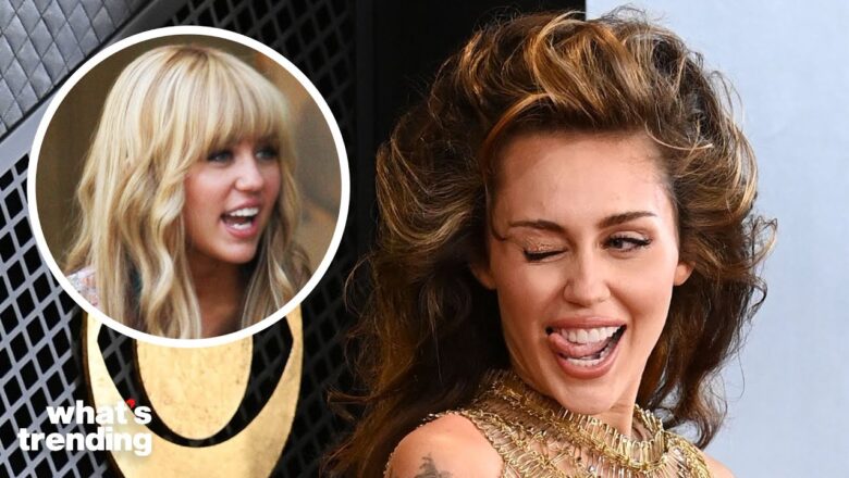 Miley Cyrus Jokes About ‘LAB-CREATED’ Stars During Disney Legend Speech