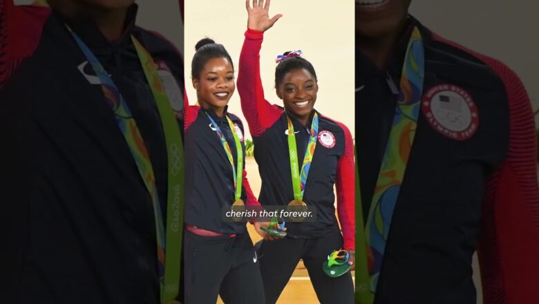 Simone Biles got four Olympic medals while staying true to herself #Shorts