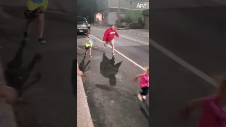 So, who won? 🏁 🏎️ 💨#shorts #race #dad #fail #kids