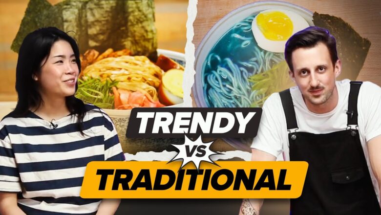 Traditional Flavours vs. Trendy Plates: You Decide!