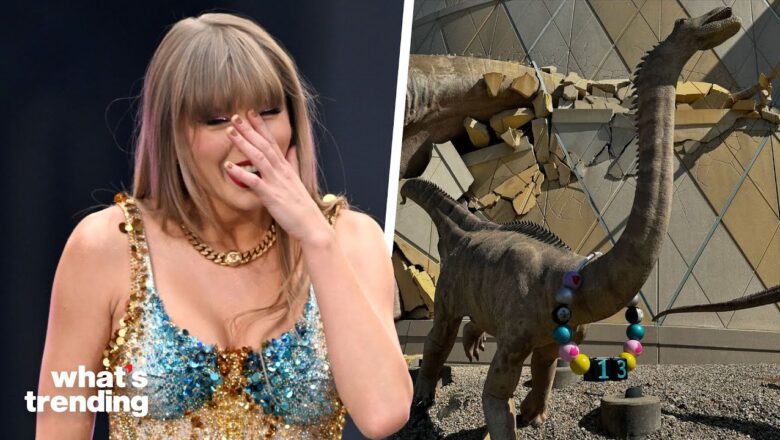 DINOSAURS at Indianapolis Children’s Museum Get a SWIFTIE MAKEOVER