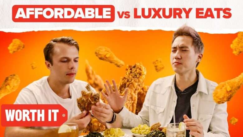 Is EXPENSIVE Food Actually BETTER? Taste Test