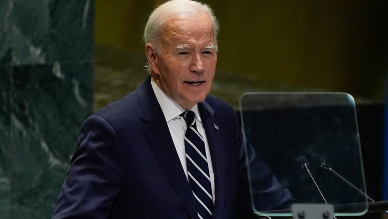 Joe Biden’s final address to UN General Assembly as U.S. president.