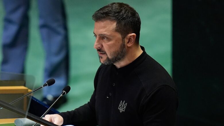 Zelenskyy addresses war in speech to UN General Assembly