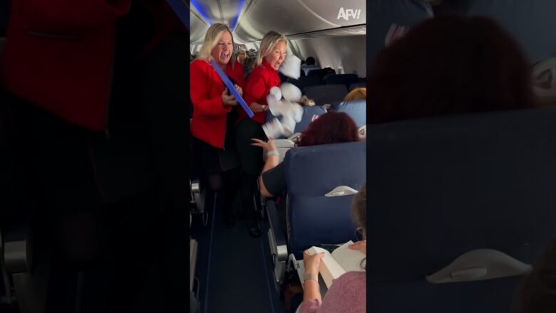 Bet that doesn’t happen in first class… 😂 #afv #prank #funny