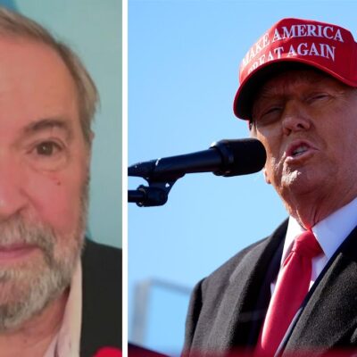 “A real source of concern” | Mulcair on aftermath if Trump loses U.S. presidential election