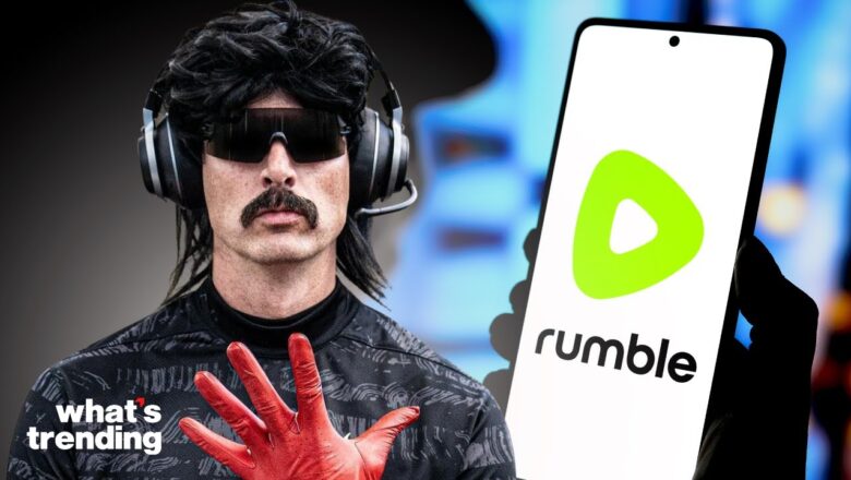 CONTROVERSIAL Streamer Dr. Disrespect Lands HUGE Deal With Rumble, Sends Stocks Soaring