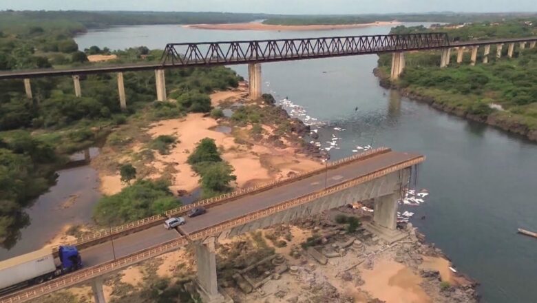 Bridge collapse in Brazil leaves at least 2 dead and a dozen others missing