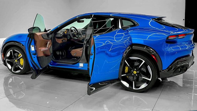 Ferrari Purosangue (2025) – Sound, interior and Exterior Details