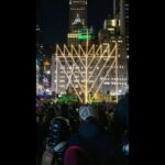 Lighting ‘the world’s largest menorah’ in New York City #Shorts