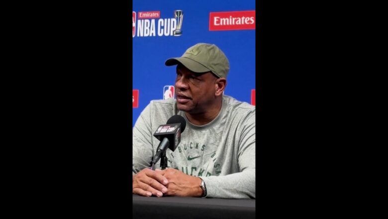 Milwaukee Bucks head coach Doc Rivers reacts to Madison shooting #Shorts