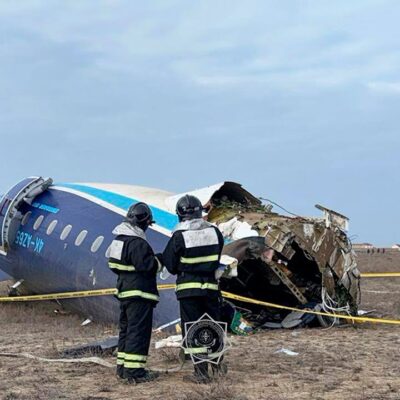 Russia accused of targeting Azerbaijan Airlines passenger jet that killed 38 people