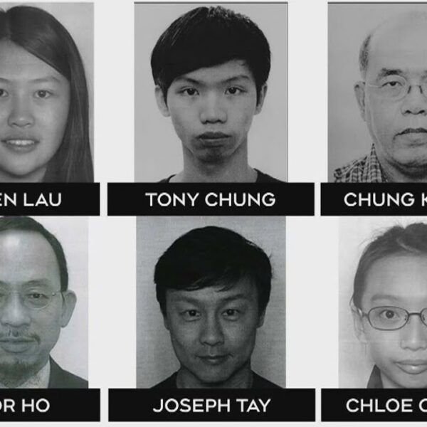 Two Canadians among 6 people wanted by Hong Kong police