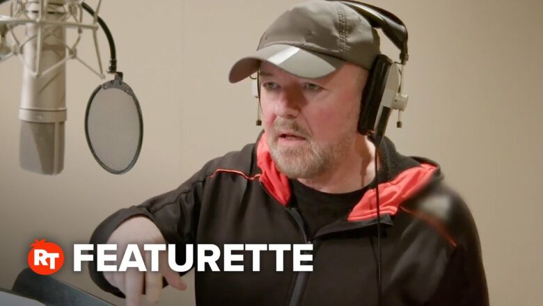 Dog Man Featurette – Fun In The Booth with Ricky Gervais (2025)