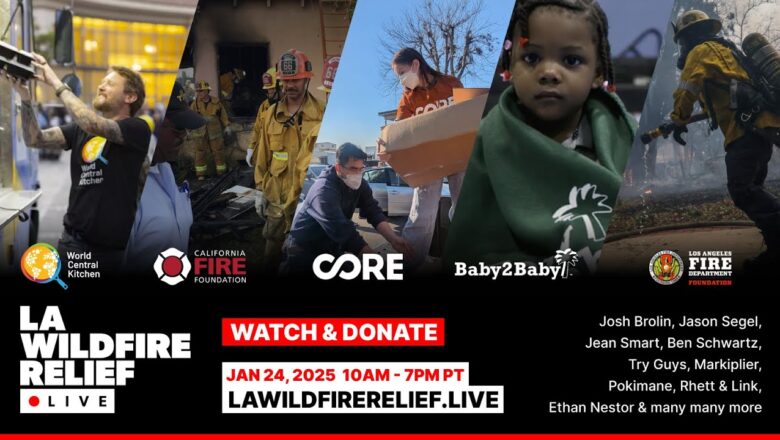 LA Wildfire Relief Fundraiser LIVE