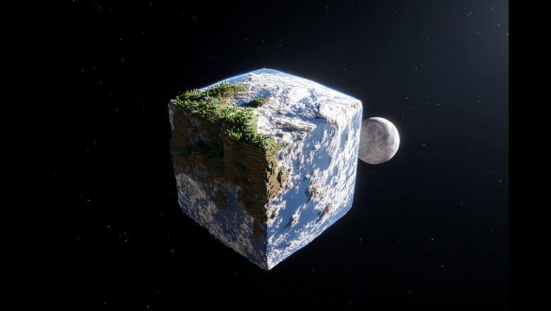 What if the Earth were square, like in the Minecraft world?