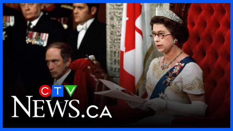 A look back at Queen Elizabeth’s throne speeches in Canada’s Parliament
