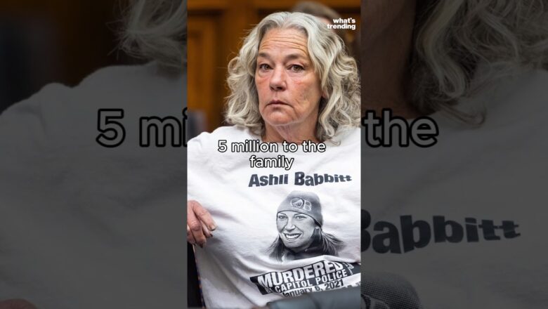 Ashli Babbitt Family Awarded Nearly $5 Million Settlement | #shorts #ashlibabbitt