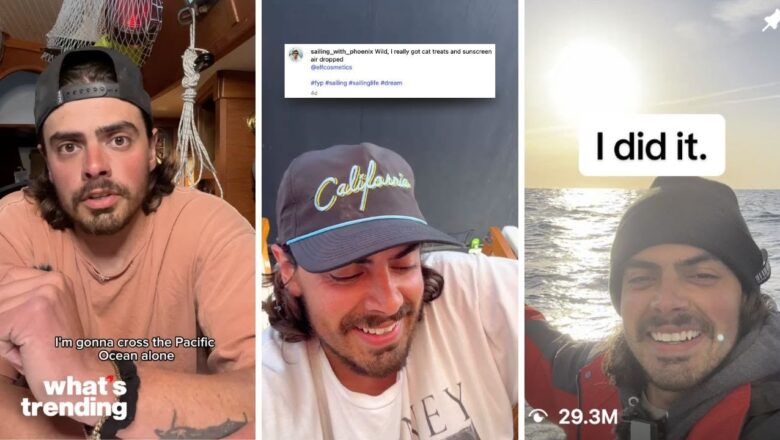 Elf Cosmetics SURPRISED a Sailor and His Cat in the Middle of the Ocean