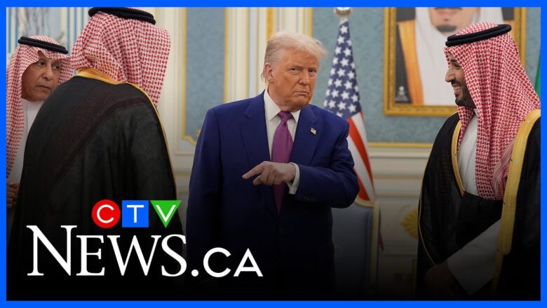 Here is what U.S. President Trump said while on a diplomatic visit to Saudi Arabia