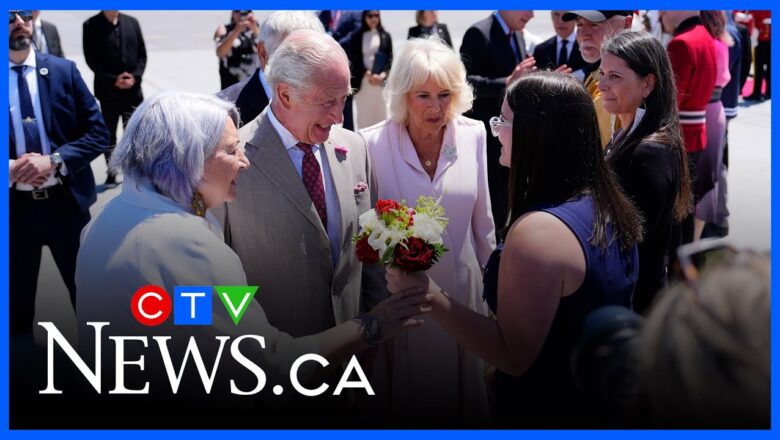 King Charles and Queen Camilla greeted by dignitaries and Indigenous leaders in Canada