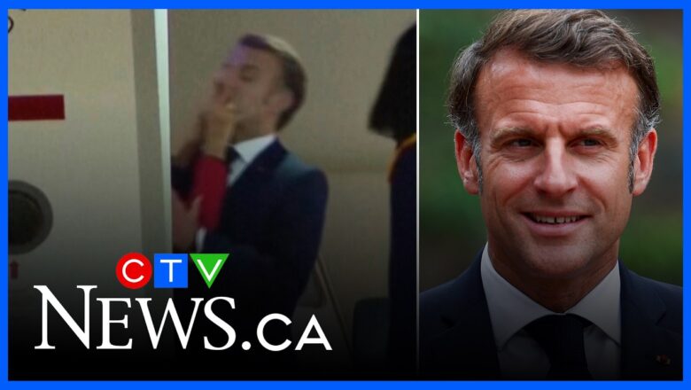 Macron downplays video appearing to show wife pushing him in the face
