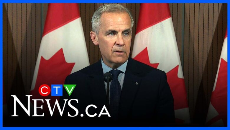 PM Carney on joint statement against Israel’s military offensive in Gaza