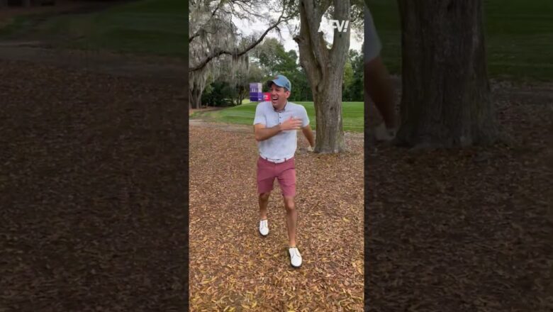 Pranks are fair game on the fairway 🐍🤣 #afv #prank #funnyvideos #shorts
