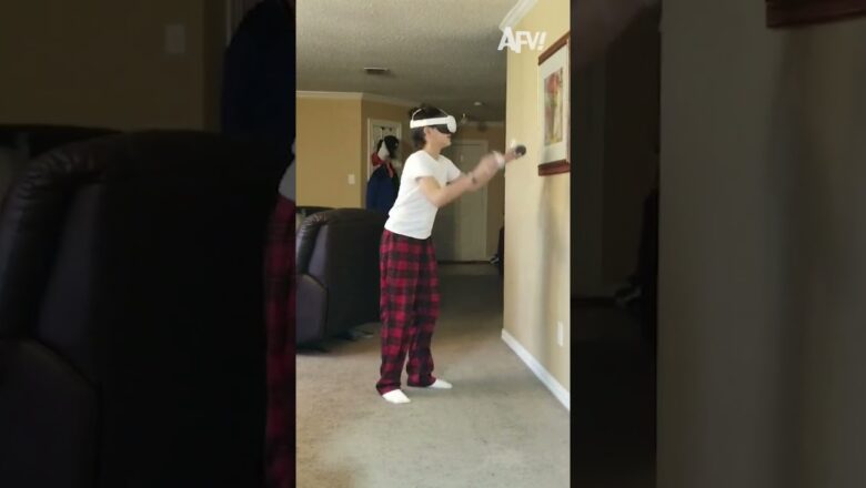Too bad the paining wasn’t virtual 🥴 #afv #fail #funny #shorts