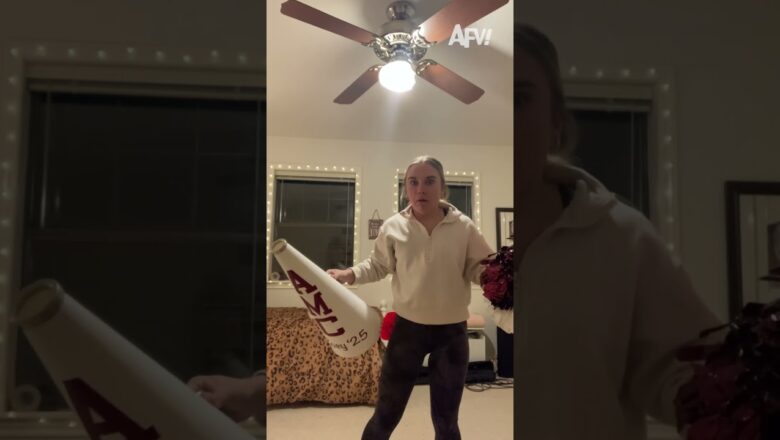 We’ve got spirit, yes we do! We’ve got broken lights too! #afv #funnyvideos #shorts