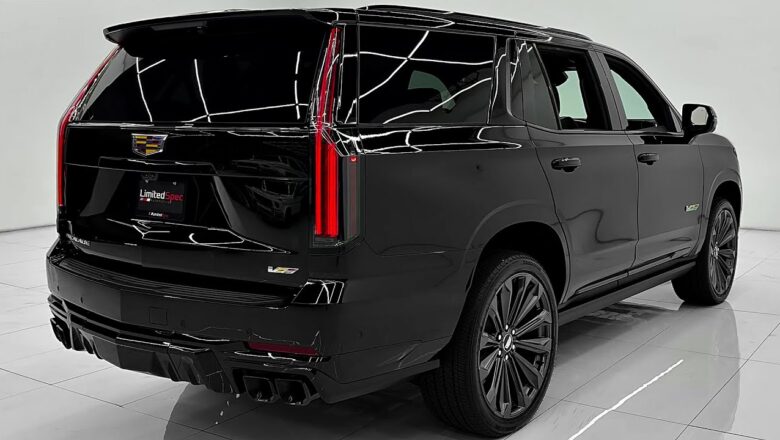 2025 Cadillac Escalade V – Awesome Seven-Seat American SUV!