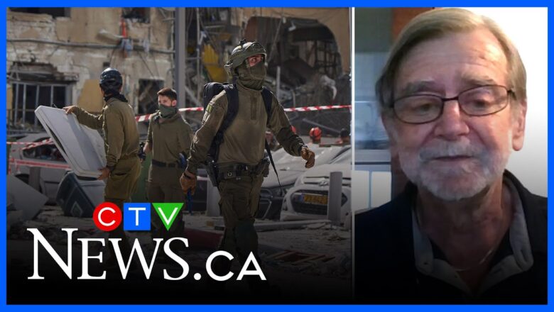 Canadian stranded in Israel says locals are remaining ‘generally calm’ amid an escalating conflict