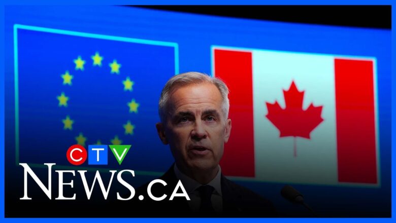 CTV News in Belgium: PM Carney says he spoke to Trump on Iran ahead of summit with EU