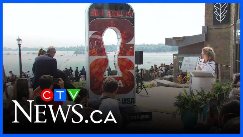 FIFA unveils Toronto’s 2026 World Cup countdown clock